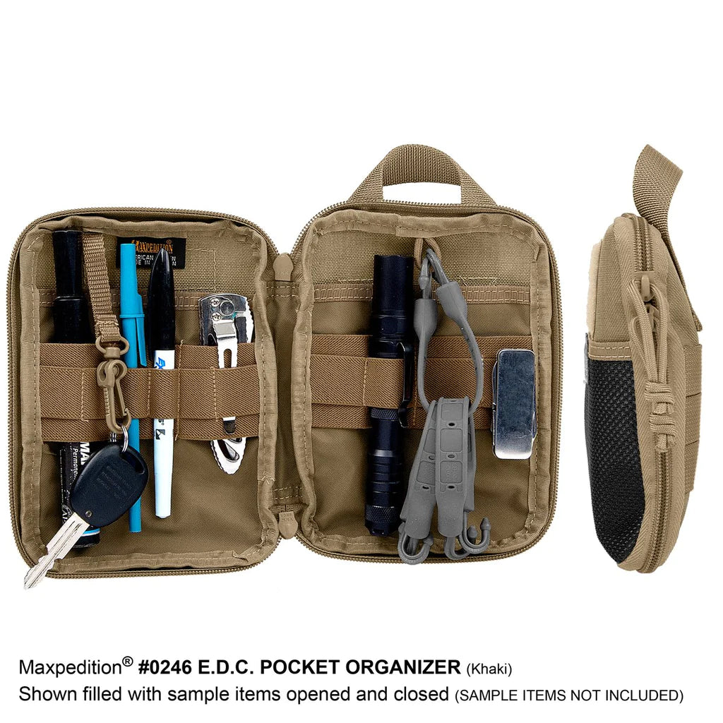 Mini Pocket Organizer - Black - Procamptek USA